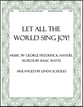 Let All the World Sing Joy! SATB choral sheet music cover